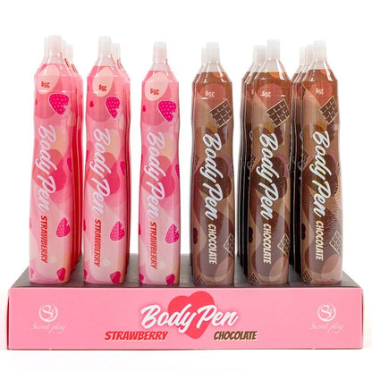 SECRET PLAY - EXIBIÇÃO BODY PEN 24 UNIDADES