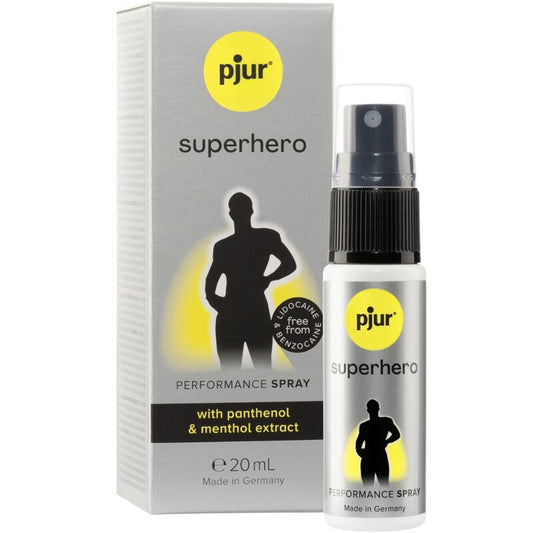 PJUR - SPRAY RETARDANTE DE DESEMPENHO SUPER-HERÓI 20 ML