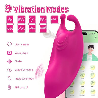 ARMONY - HONEYBEE TRAGBARES HÖSCHEN-VIBRATOR G-SPOT FUCHSIA - KOSTENLOSE APP