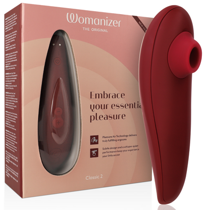 WOMANIZER - ESTIMULADOR CLÍTORICO CLASSIC 2 BORDEAUX