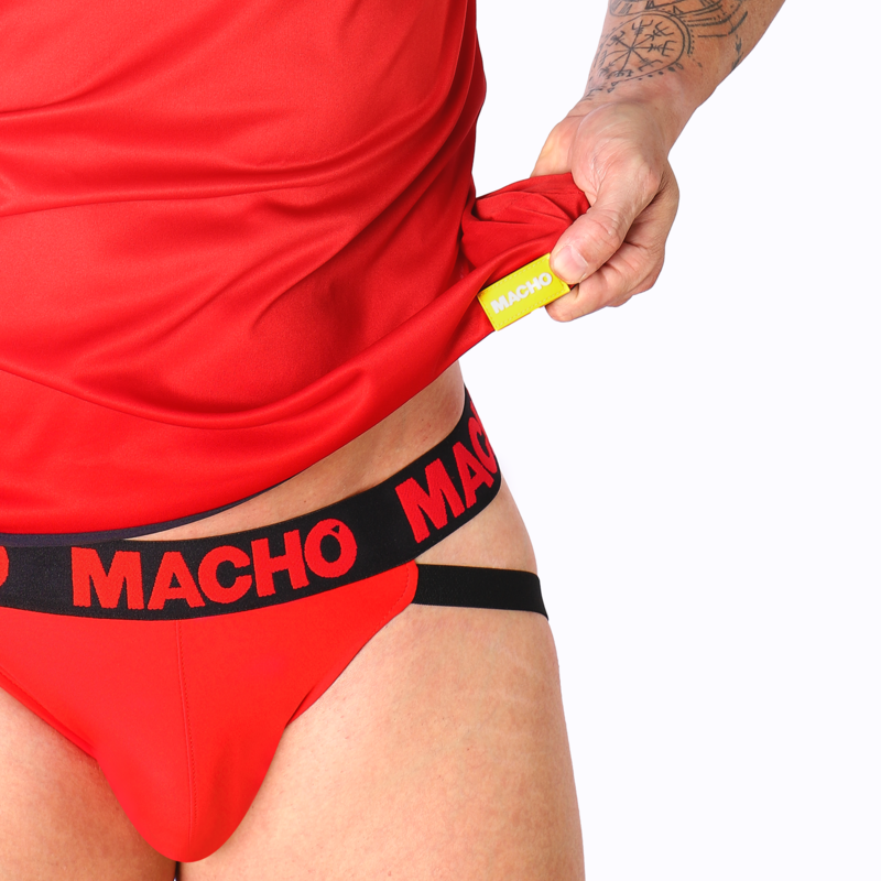 MACHO - CAMISETA VERMELHA S/M