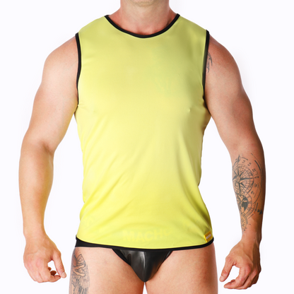 MACHO - CAMISETA AMARELA S/M