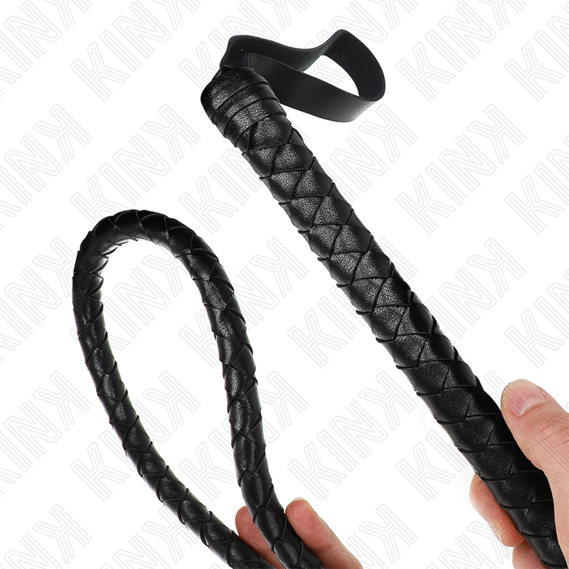 KINK - CHICOTE DE COBRA PRETA LONGO 210 CM