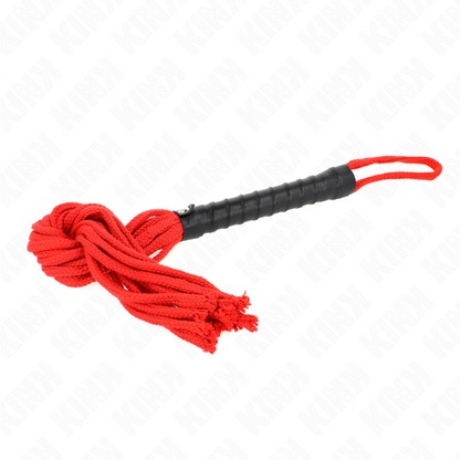 KINK - CHICOTE DE CORDA VERMELHO 56 CM