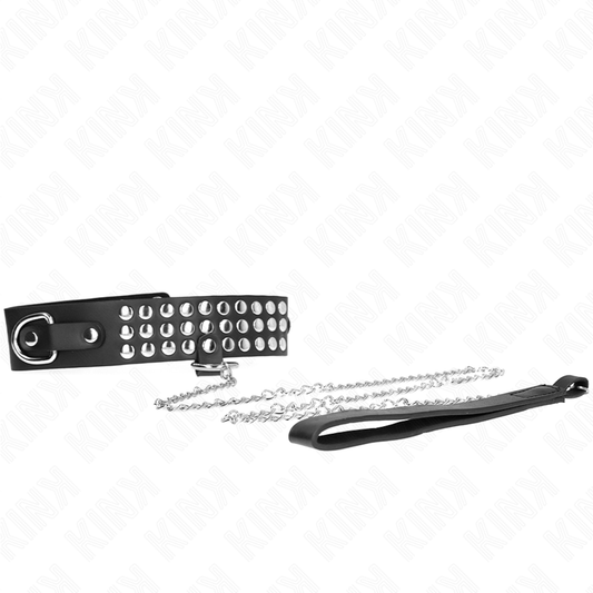 KINK - COLAR COM ALÇA 65 CM COM BRILHO AJUSTÁVEL 37-42 CM X 5,3 CM