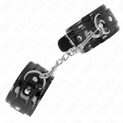 KINK - PUNHOS DE NEOPRENE BRILHANTE AJUSTÁVEIS 17-24 CM X 4,5 CM