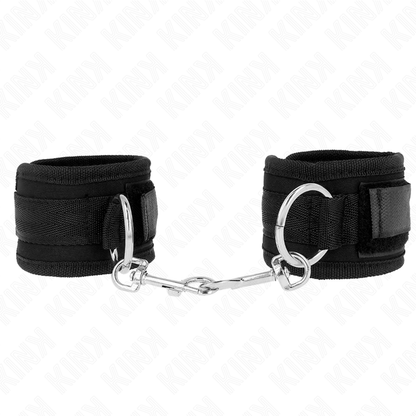 KINK - RESTRIÇÕES DE PULSO PRETO AJUSTÁVEL 18-35 CM X 6 CM