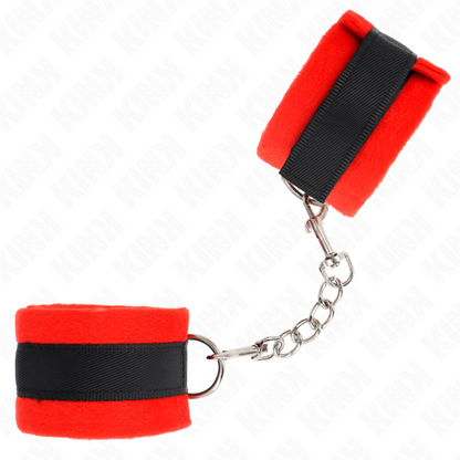 KINK - ALGEMAS DE PELE PARA INICIANTES PRETO-VERMELHO 30 X 7 CM