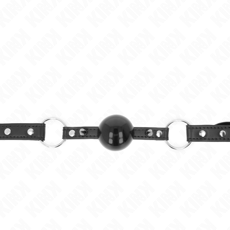 KINK - BOLA 4 CM GAG COM PONTA REBITE E SNAP LOCK 65 x 2 CM