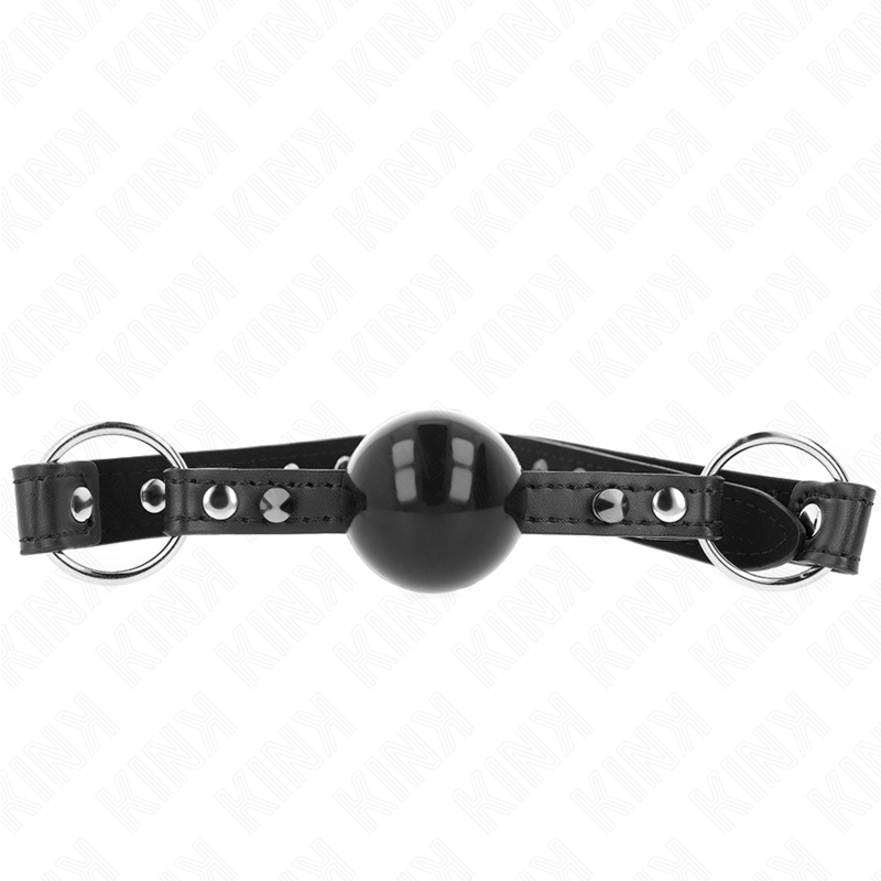 KINK - BOLA 4 CM GAG COM PONTA REBITE E SNAP LOCK 65 x 2 CM