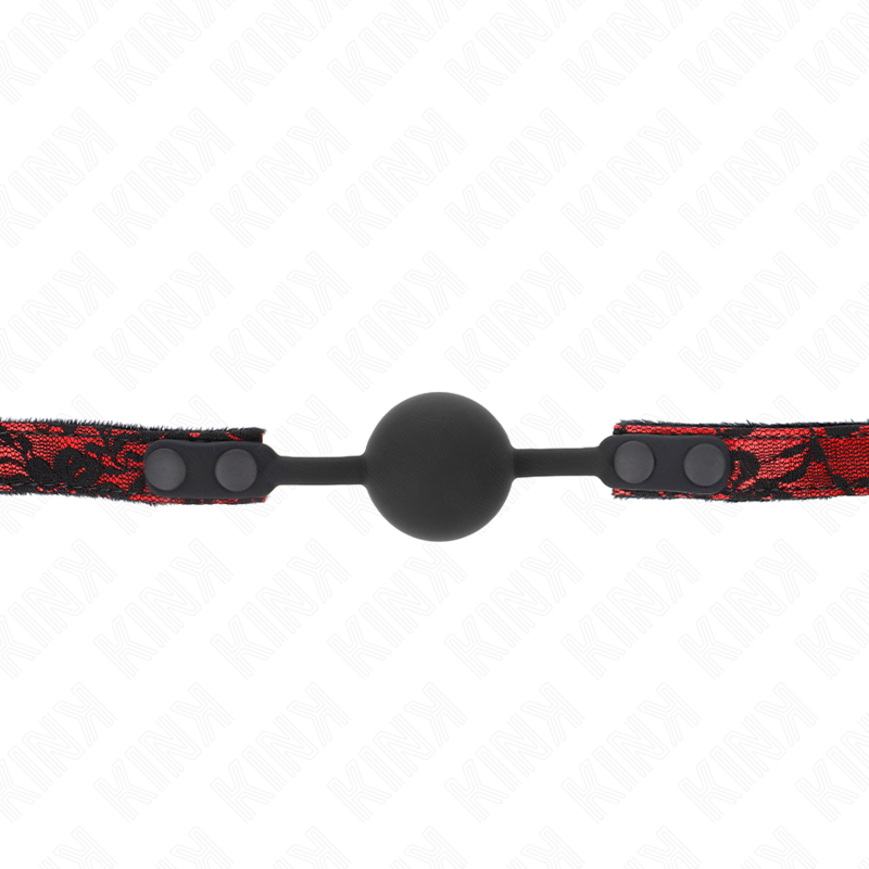 KINK - ESCÂNDALO BOLA DE SILICONE 4 CM MORDIDA MODELO 1 65 x 2 CM