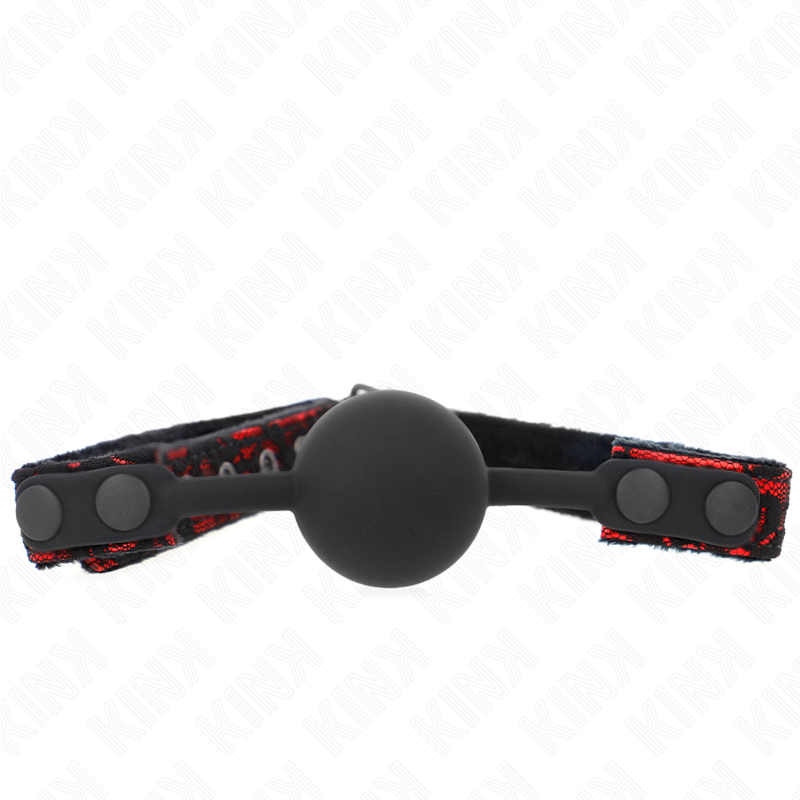 KINK - ESCÂNDALO BOLA DE SILICONE 4 CM MORDIDA MODELO 1 65 x 2 CM