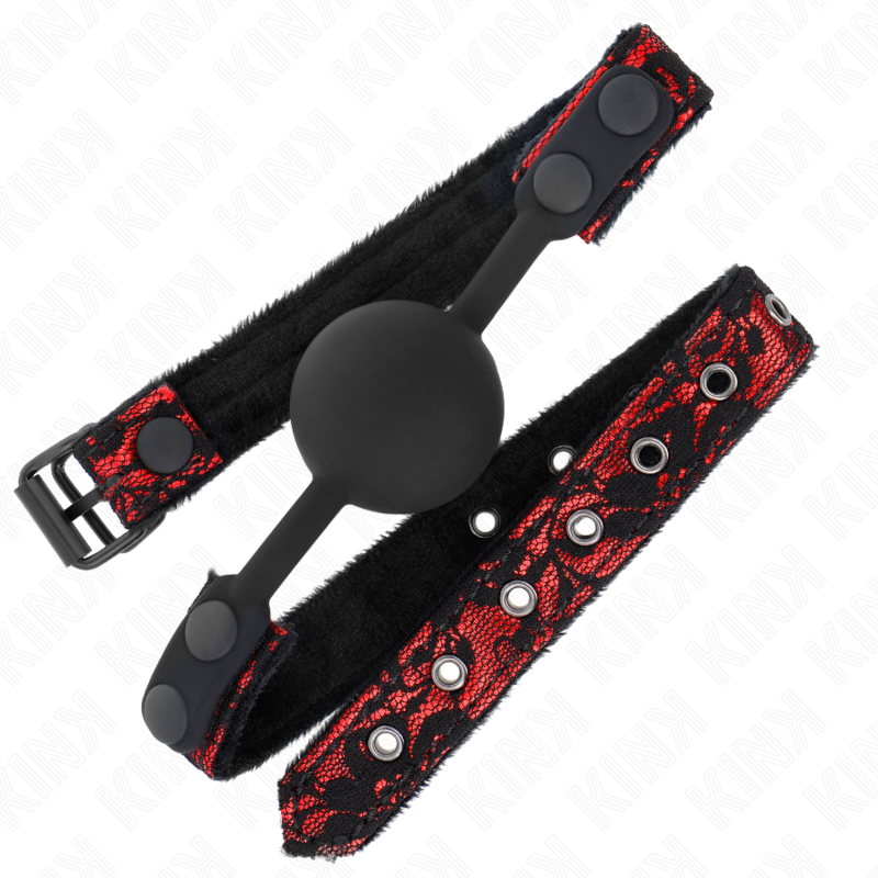 KINK - ESCÂNDALO BOLA DE SILICONE 4 CM MORDIDA MODELO 1 65 x 2 CM