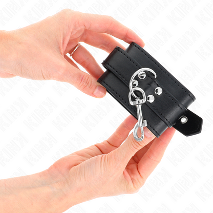 KINK - RESTRIÇÕES DE PUNHO COM TACHAS 35 X 6 CM