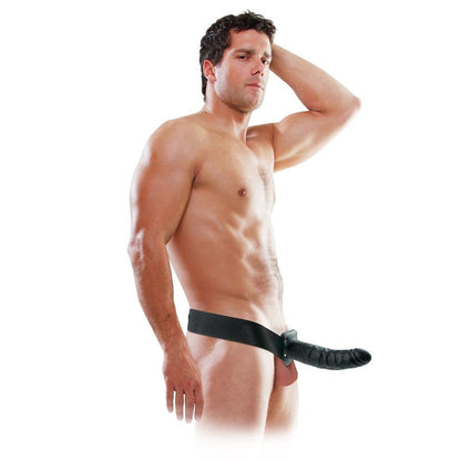 SÉRIE FETISH FANTASY - 19 CM STRAP-ON OCO PRETO