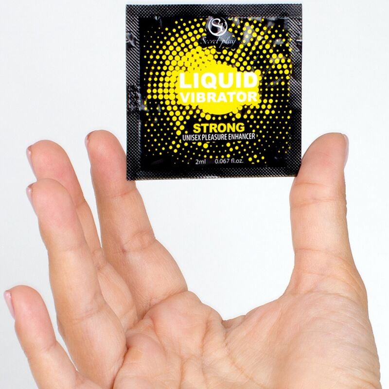 SECRETPLAY - VIBRADOR MONODOSE LÍQUIDO FORTE 2 ML