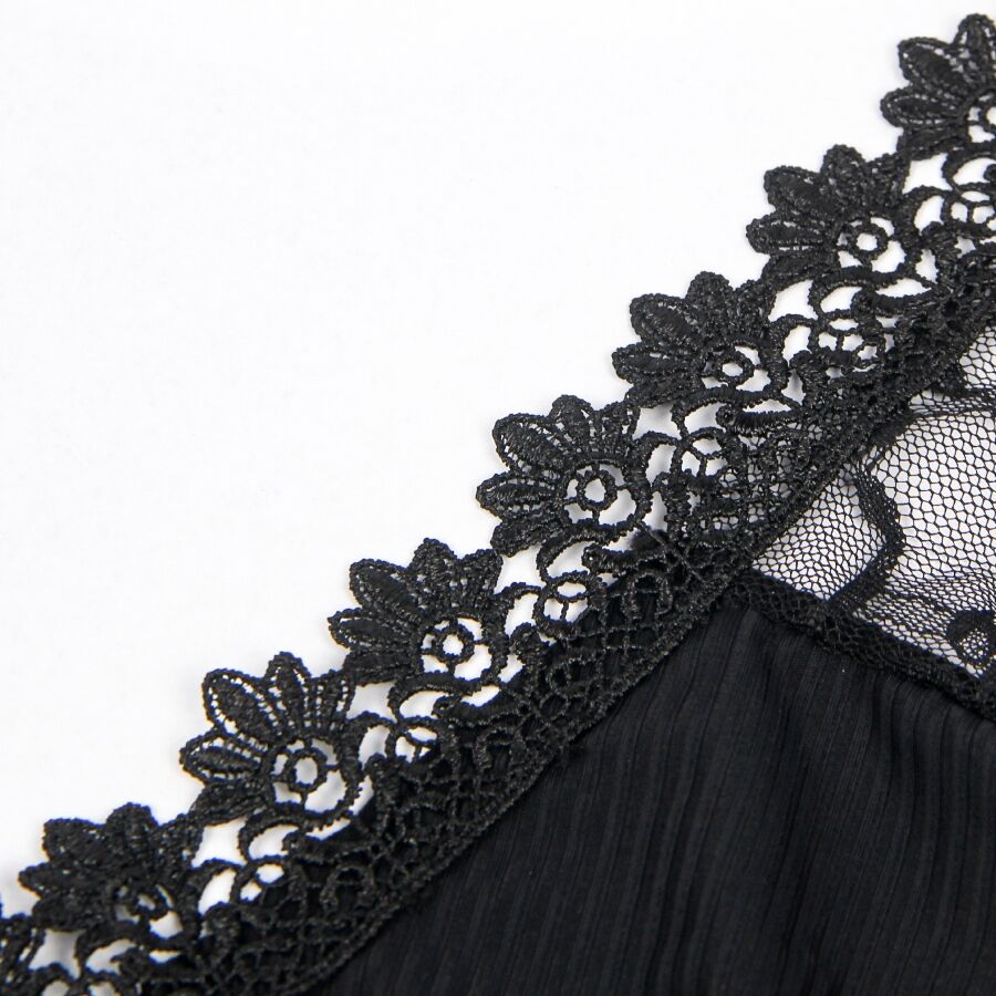 SUBBLIME - TEDDY FLORAL PATTERN LONG SLEEVE S/M