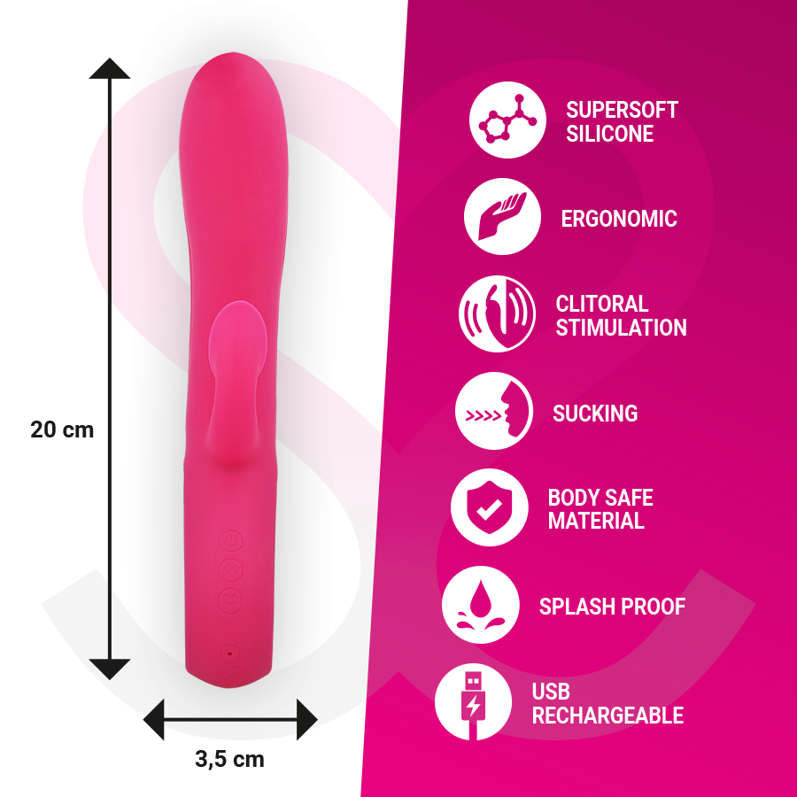 MORESSA - DUSTIN PREMIUM SILICONE RECHARGEABLE