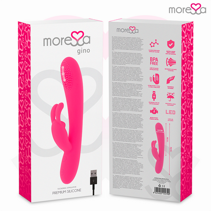 MORESSA - GINO PREMIUM SILICONE RECHARGEABLE