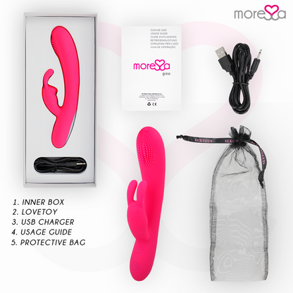 MORESSA - GINO PREMIUM SILICONE RECHARGEABLE