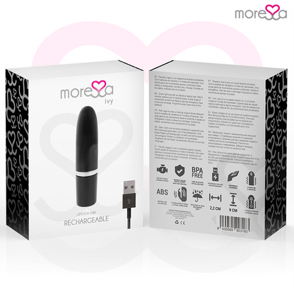 MORESSA - IVY VIBRATOR STIMULATOR TRAVEL BLACK