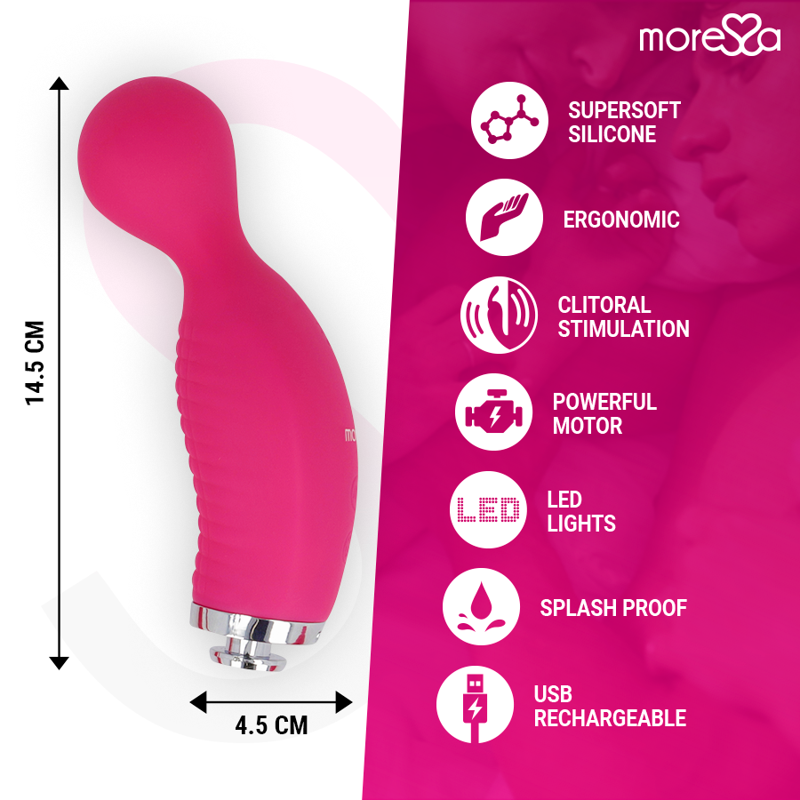 MORESSA - KIRK PREMIUM SILICONE RECHARGEABLE