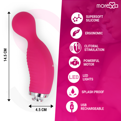 MORESSA - KIRK PREMIUM SILICONE RECHARGEABLE