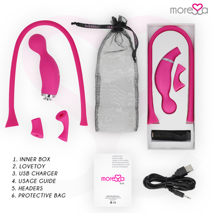 MORESSA - KIRK PREMIUM SILICONE RECHARGEABLE