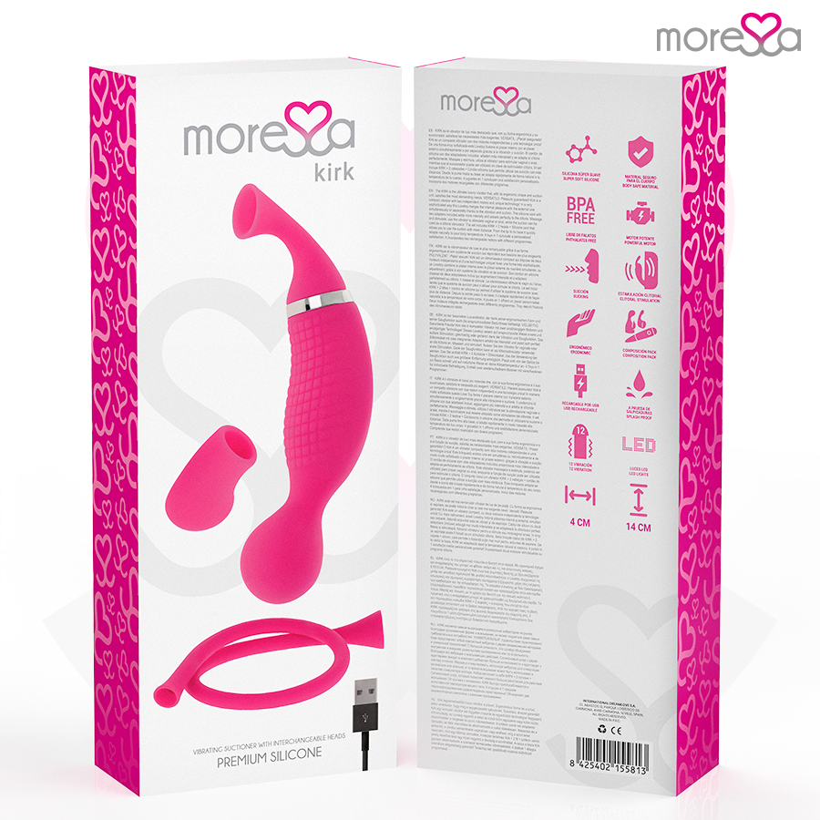 MORESSA - KIRK PREMIUM SILICONE RECHARGEABLE