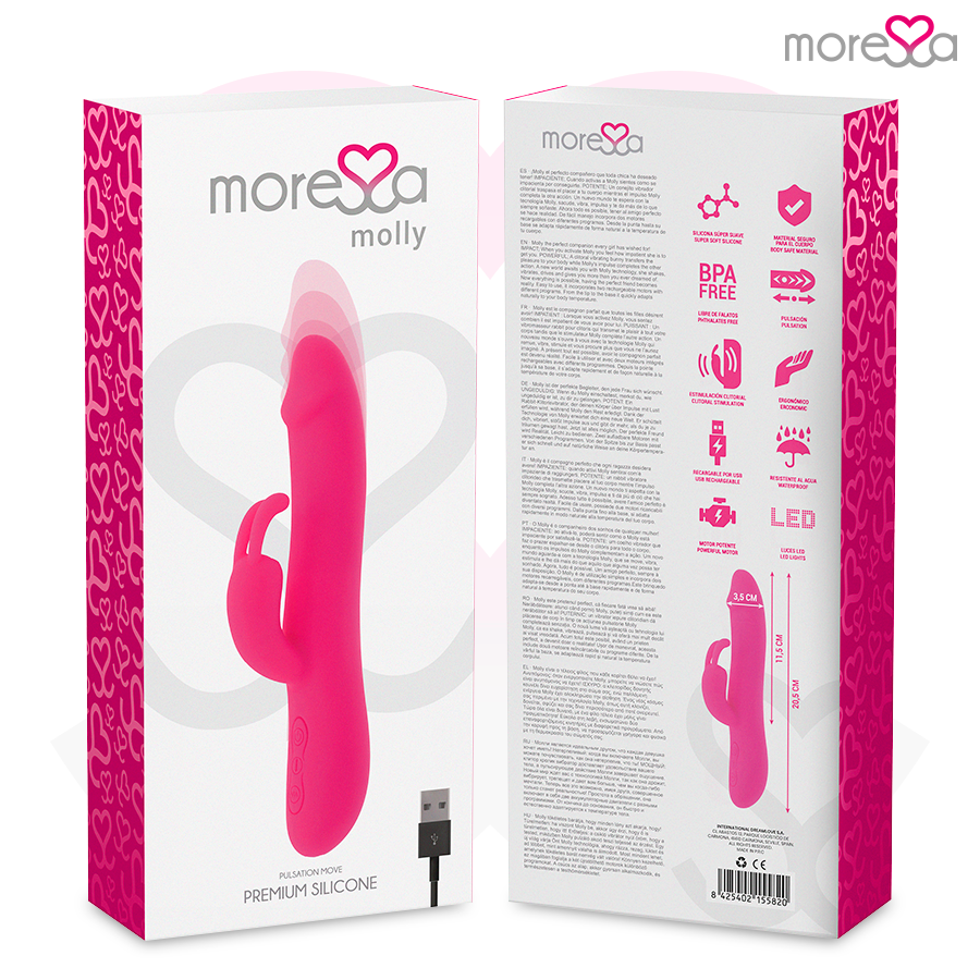 MORESSA - MOLLY PREMIUM SILICONE RECHARGEABLE