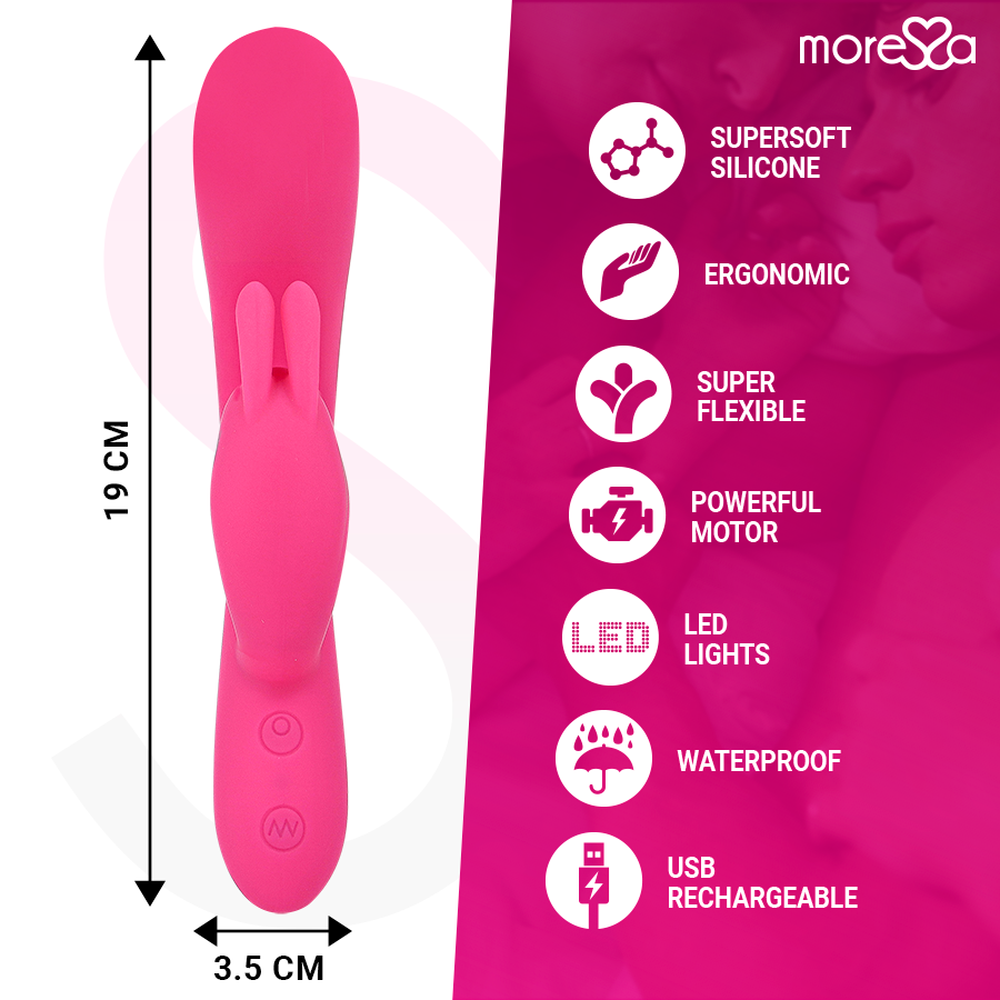 MORESSA - TELMO PREMIUM SILICONE RECHARGEABLE