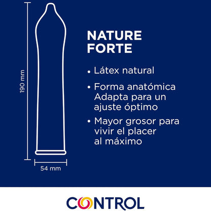 CONTROL - ADAPTA FORTE CONDOMS 144 UNITS