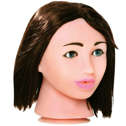 EXTREME TOYZ - FODA-ME MEGA MASTURBADOR ROSTO MARROM