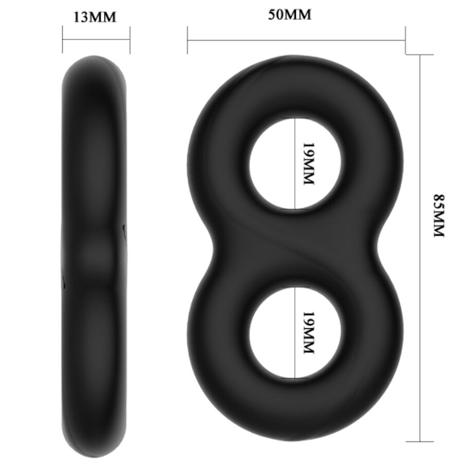 CRAZY BULL - DOUBLE MEDICAL SILICONE RING