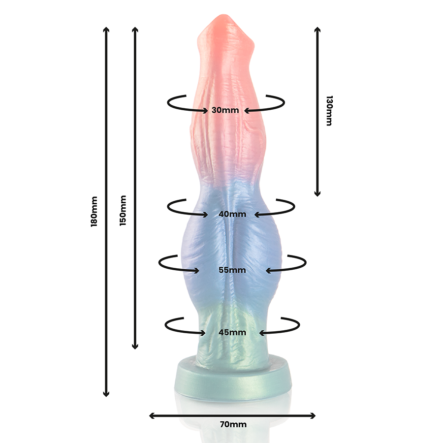 EPIC - ARION DILDO SYMPHONY OF PLEASURE CONTROLE REMOTO RECARREGÁVEL