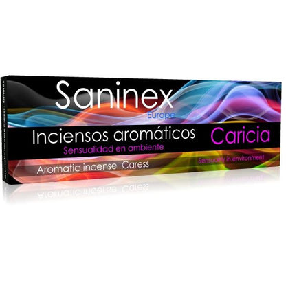 FRAGÂNCIA SANINEX - INCENSO AROMÁTICO CARICIA 20 VARAS