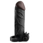 FANTASY X- TENSIONS - VIBRADOR REAL FEEL 2 EXTENSÃO PRETO