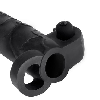 FANTASY X- TENSIONS - VIBRADOR REAL FEEL 2 EXTENSÃO PRETO