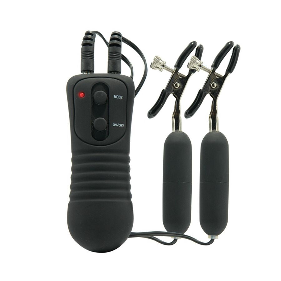 SÉRIE FETISH FANTASY - GRAMPOS DE MAMILOS VIBRATÓRIOS.