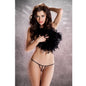 PASSION - MICRO TANGA ABERTA PRETA TAMANHO ÚNICO
