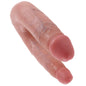 KING COCK - EM FORMA DE U PEQUENO DUPLO PROBLEMA CARNE 12,7 CM