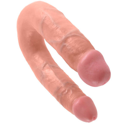 KING COCK - EM FORMA DE U MÉDIO DUPLO PROBLEMA CARNE 13,9 CM