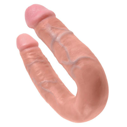 KING COCK - EM FORMA DE U MÉDIO DUPLO PROBLEMA CARNE 13,9 CM