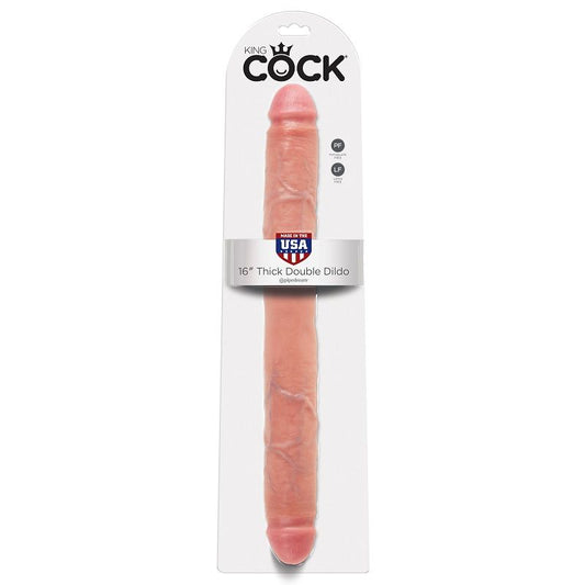 KING COCK - DILDO DUPLO GROSSO CARNE 40,6 CM