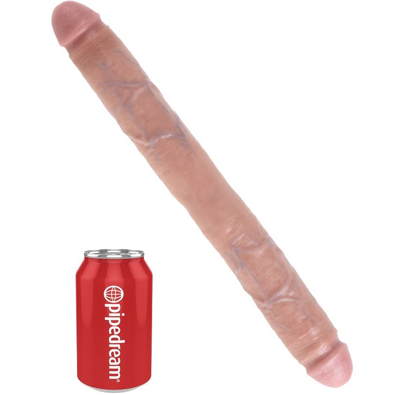 KING COCK - DILDO DUPLO GROSSO CARNE 40,6 CM