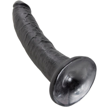 KING COCK - 7 DILDO PRETO 17,8 CM