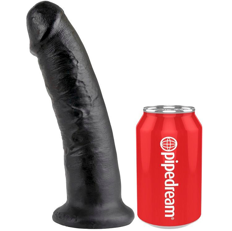 KING COCK - 9 DILDO PRETO 22,9 CM