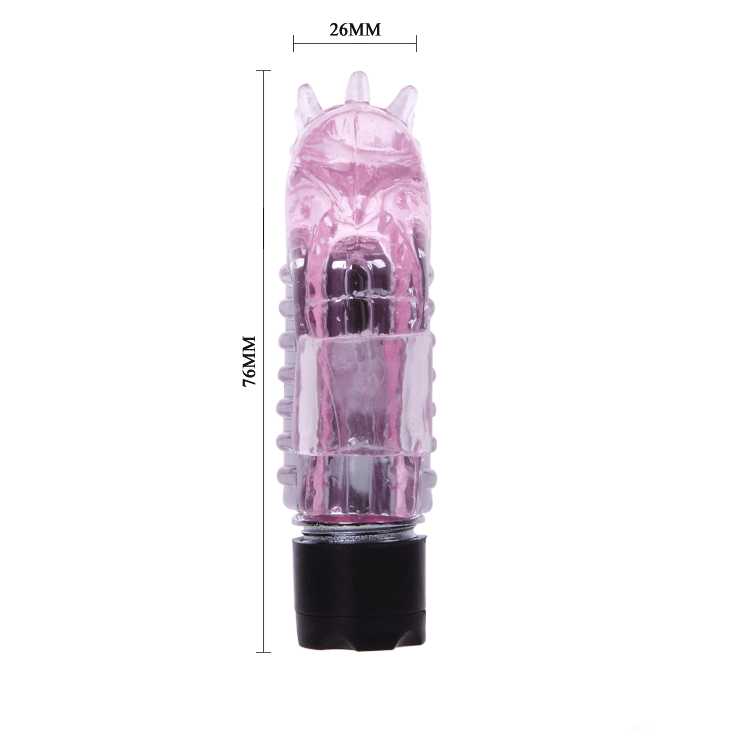 BAILE - MINI VIBRADOR DE DEDO DE SILICONE
