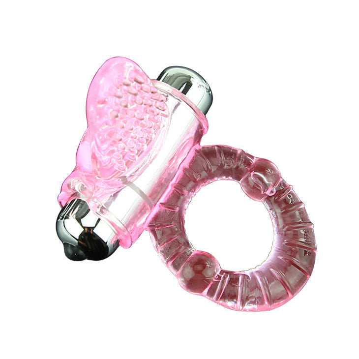 BAILE - SWEET ABS 10 RHYTHMEN RING ROSA VIBRATOR PENISRING