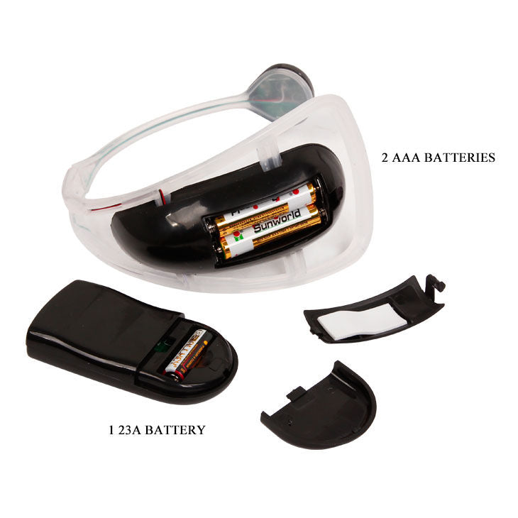 BAILE - TANGA COM VIBRADOR COM CONTROLE REMOTO LILAS